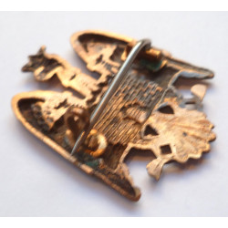 Bedfordshire Yeomanry Collar Badge Brooch fitting Sweetheart- British Army