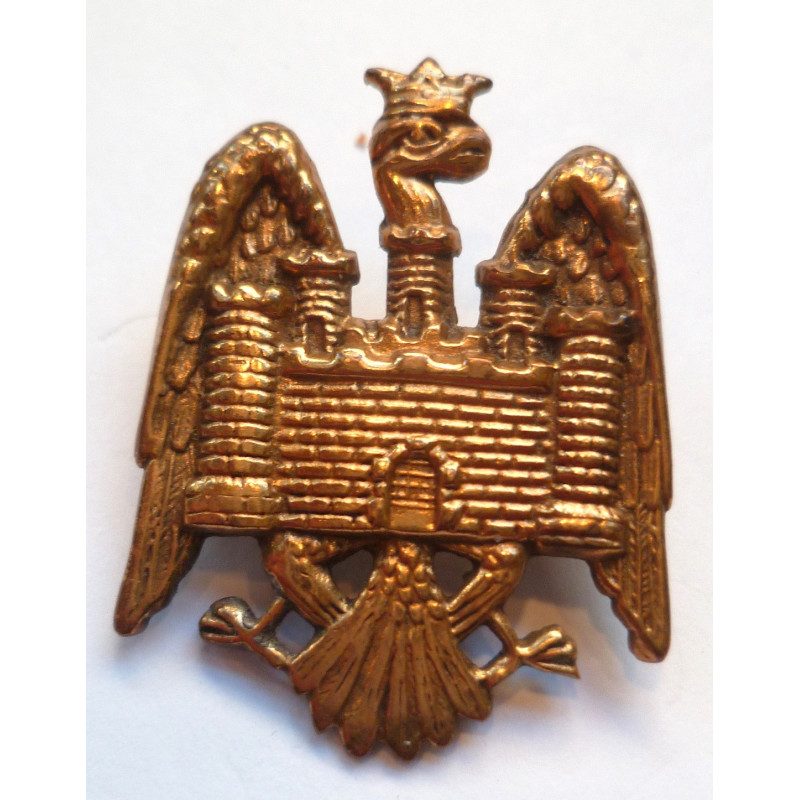 Bedfordshire Yeomanry Collar Badge Brooch fitting Sweetheart