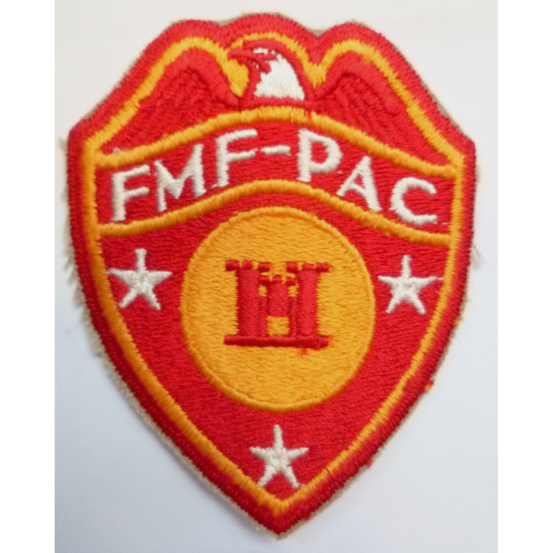 United States Marine Corps FMF-PAC Engineers Battalions Cloth Patch/Badge