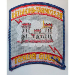 US Army 252nd Combat Engineer Battalion Cloth Patch/Badge