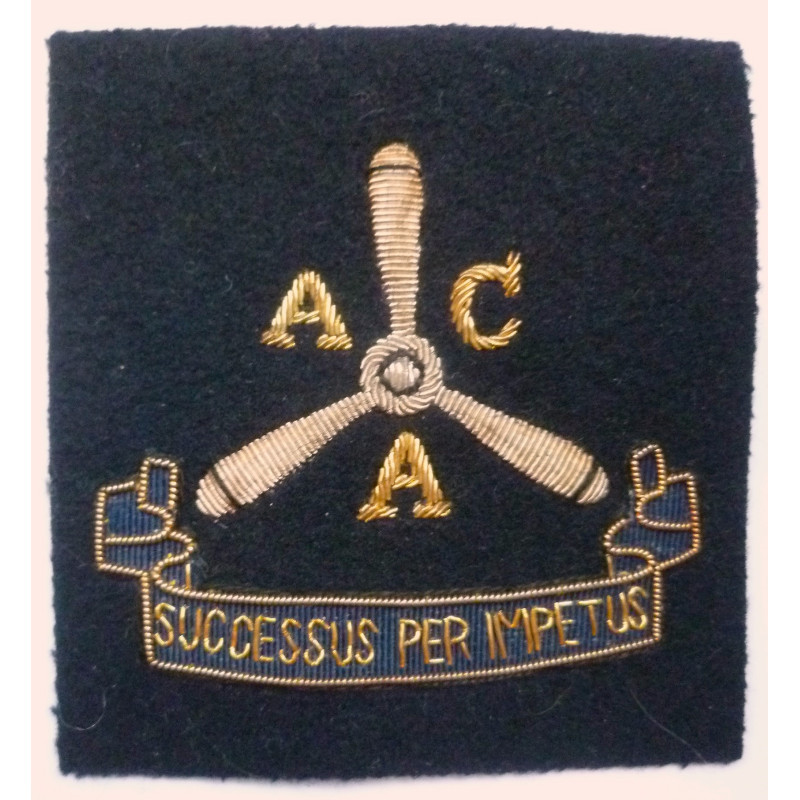 Aircrew Association Embroidered Bullion Badge