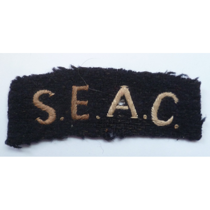 South East Asia Command Cloth Shoulder Title