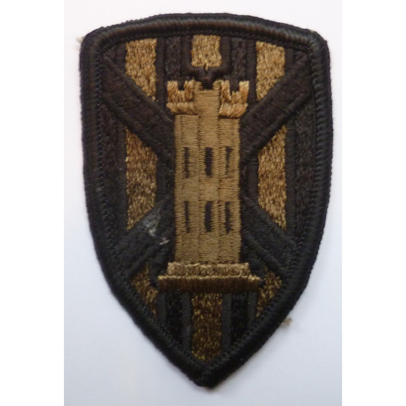 US Army 7th Engineer Brigade Cloth Patch Subdued