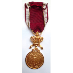 Belgium - Order of The Crown - Work & Progress Medal