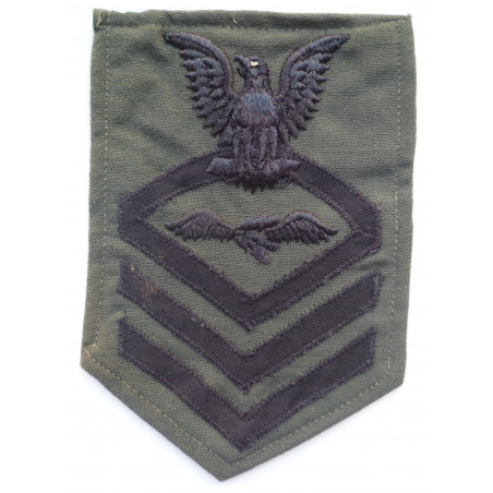 WW2 United States Navy Aviation Radioman 1st Class Cloth Sleeve Patch Badge