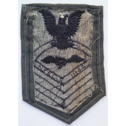 WW2 United States Navy Aviation Radioman 1st Class Cloth Sleeve Patch Badge