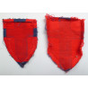 Pair 21st Army Group GHQ Printed Formation Signs British Army