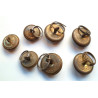 Kenya Police Uniform Buttons 4 x 26mm 3 x 18mm