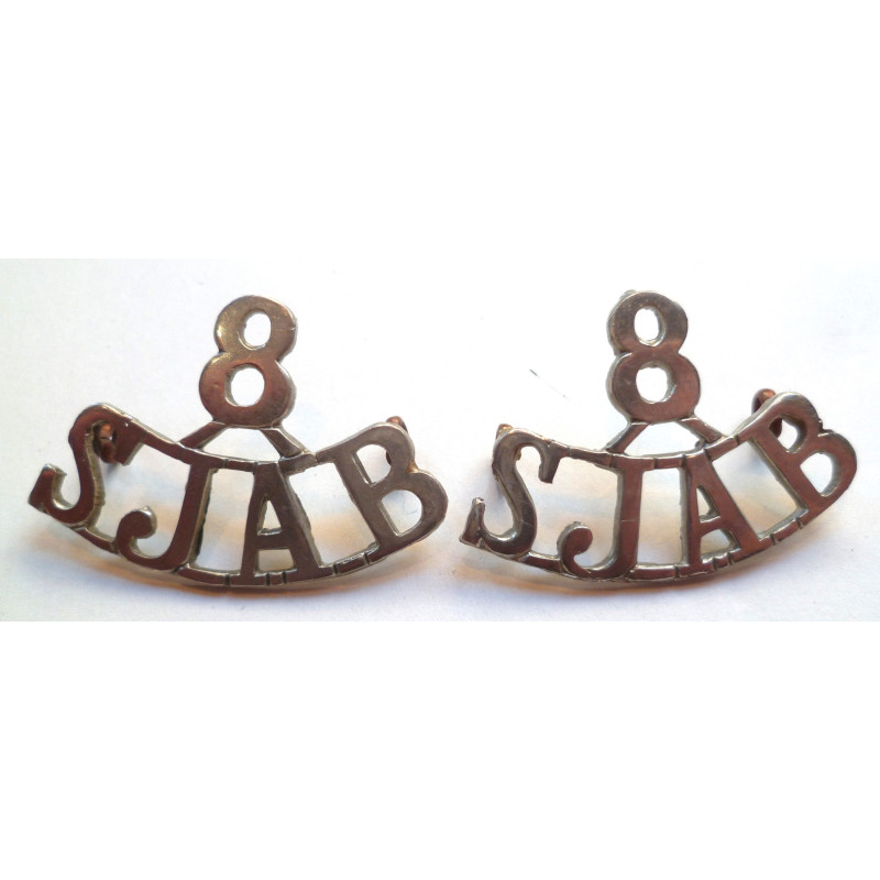 Pair Saint Johns Ambulance Shoulder Titles
