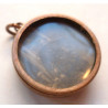 Royal Army Medical Button turned into a Locket For Photograph