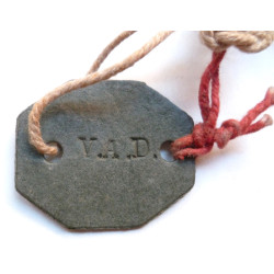 WW2 VAD (Voluntary Aid Detachment) ID/Dog Tags