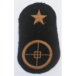 WW2 United States Navy Gun Pointer Sleeve Badge Insignia