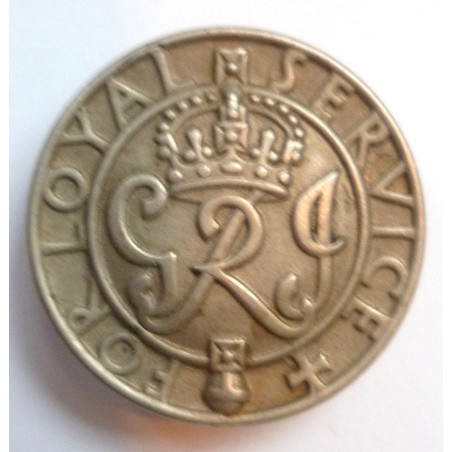 WW2 Kings For Loyal Service Lapel Badge