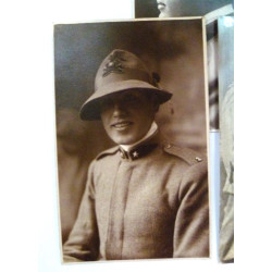 Photographs of Two Brothers in Italian Alpini Mountain Troop 1923