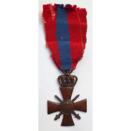 Greece - 1940 War Cross 3rd Class Medal 2nd Type