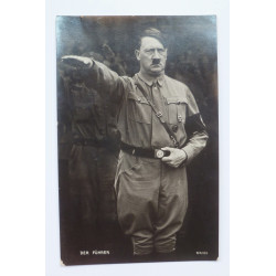 Photo Postcard of Adolf Hitler WW2