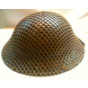 1937 British Brodie/Tommy Steel Helmet With Netting