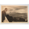 WW2 German Postcard Adolf Hitler "Evening in Obersalzberg"