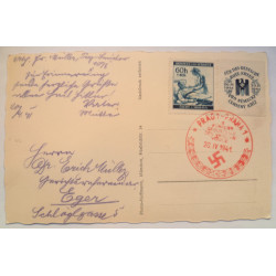 WW2 German Postcard Adolf Hitler - Hoffmann