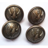 4 x Polish WW2 Buttons 21mm