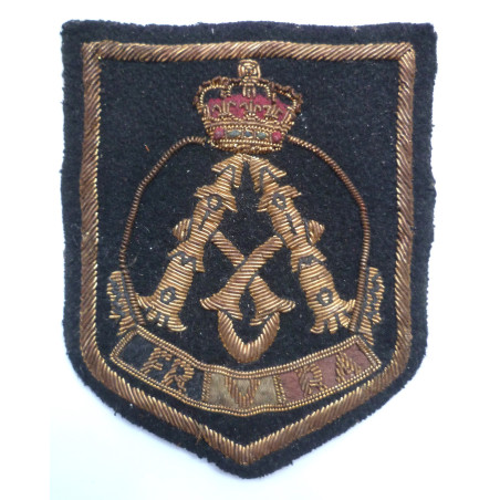 Belgium - Royal Federation of Veterans of King Albert I Cloth Bullion Badge Belgium - Royal Federation of Veterans of King Albert I Cloth Bullion Badge