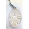 WW2 German WHW Glass Badge