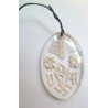 WW2 German WHW Glass Badge