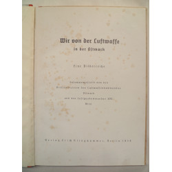 WW2 German "We of the Luftwaffe in the Ostmark" 1939