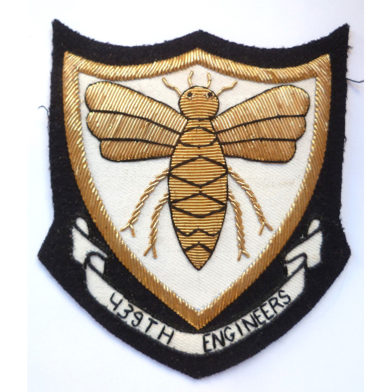 439th Engineer Battalion Bullion Patch - Blazer Badge