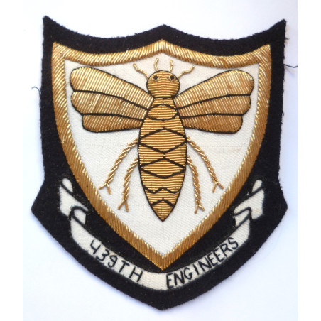 439th Engineer Battalion Bullion Patch - Blazer Badge