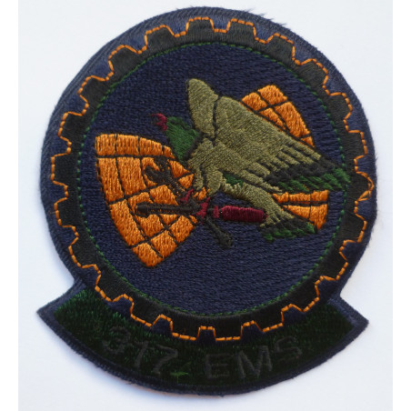 US Air Force 317th Maintenance Squadron Cloth Patch EMS US Air Force 317th Maintenance Squadron Cloth Patch EMS