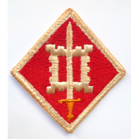 US Army 18th Engineer Brigade Cloth Patch Badge Colour US Army 18th Engineer Brigade Cloth Patch Badge Colour