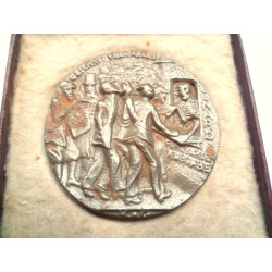 1915 Lusitania Medal, British Propaganda issue, in original box