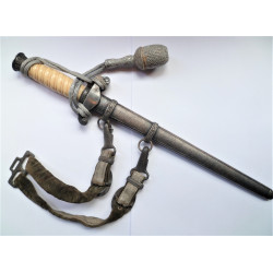 WW2 German Army Dress Dagger With Hanger and Knot