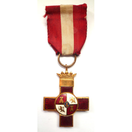 Spain - Medal of Military Merit, Red Cross (Civil War) Medal