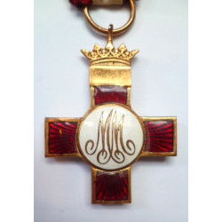 Spain - Medal of Military Merit Cross with Red Distinction (Civil War) Medal