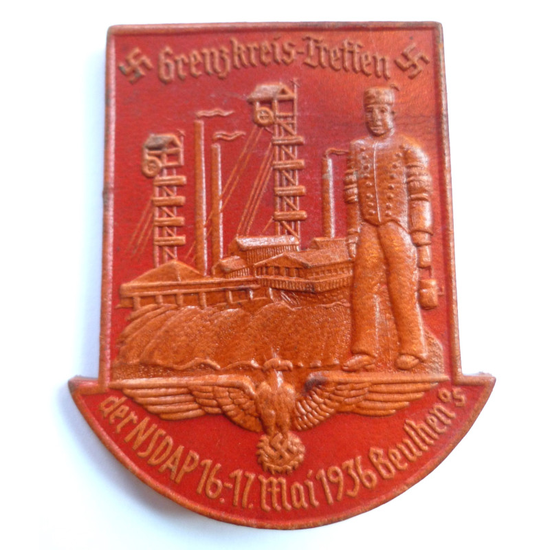 WW2 German Border District Meeting N.S.D.A.P. 1936 Beuthen