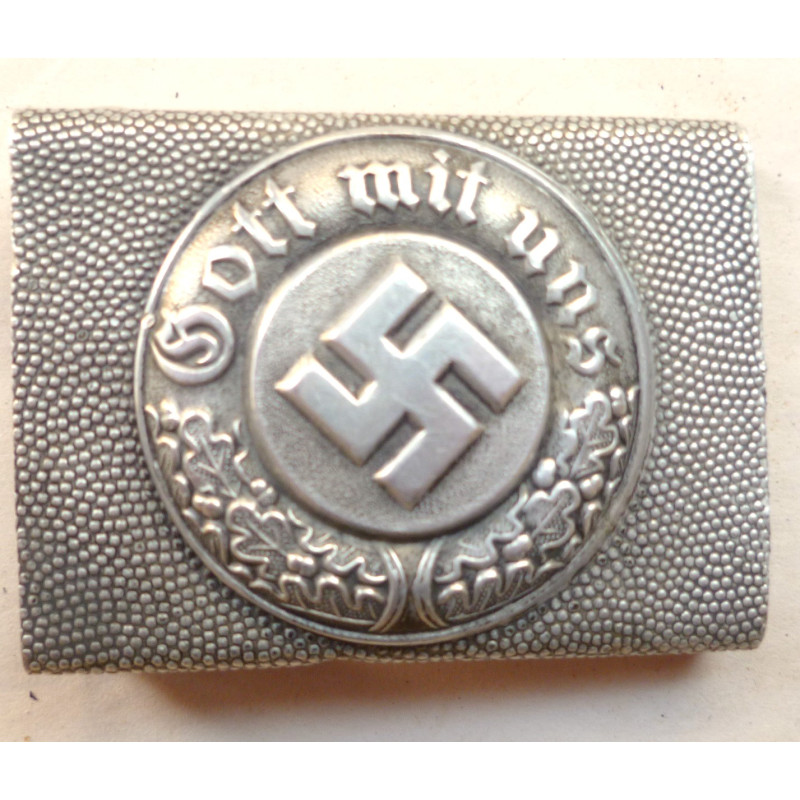 WW2 German Ordnungspolizei Aluminum Belt Buckle