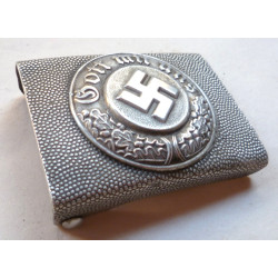 WW2 German Ordnungspolizei Aluminum Belt Buckle