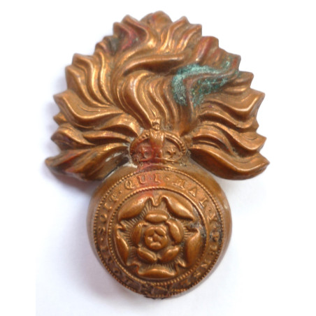 WW2 Royal City of London Fusiliers Regiment Cap Badge  - British Army