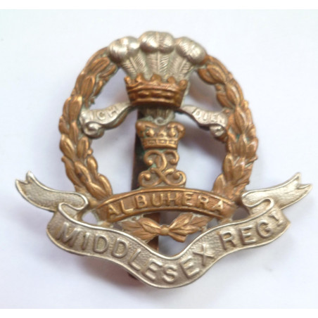 WW2 Middlesex Regiment Cap Badge  - British Army