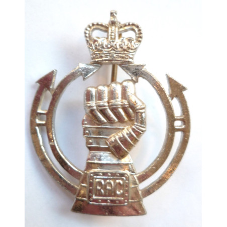 Royal Armoured Corps Staybrite Cap Badge - British Army Royal Armoured Corps Staybrite Cap Badge - British Army
