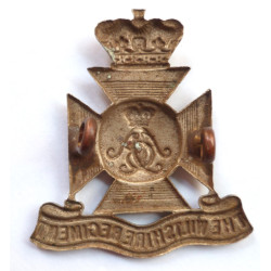 Wiltshire Regiment Volunteers Edwardian Cap Badge - British Army