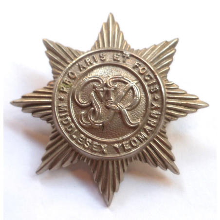Middlesex Yeomanry Cap Badge - British Army