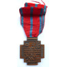 WW1 Belgium - Fire Cross Medal Croix du Feu Great War