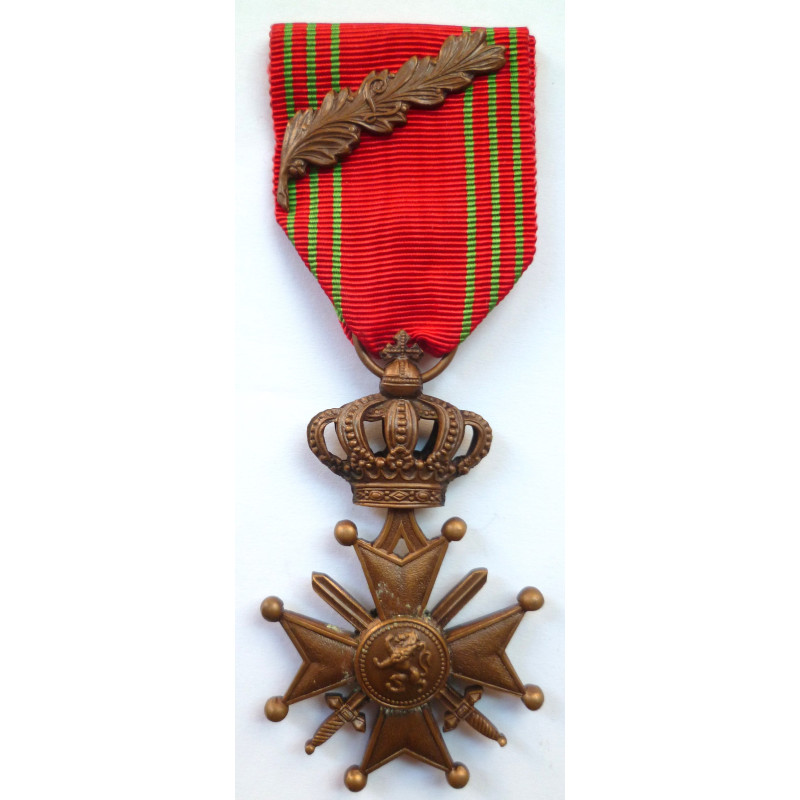 Belgium - WW2 Croix de Guerre with Bronze Palm