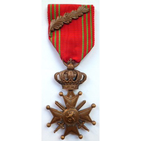 Belgium - WW2 Croix de Guerre with Bronze Palm