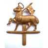 WW2 Queens Royal West Surrey Regiment Cap Badge Cap Badge - British Army