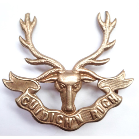 Seaforth Highlanders Glengarry/Cap Badge - British Army