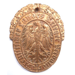 Deustche landes krieger verband German Veterans Association Large Medallion
